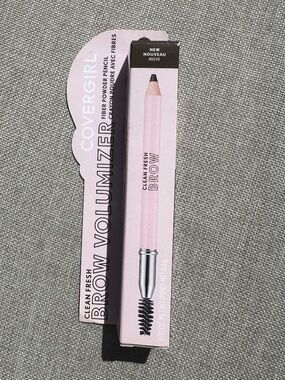 Covergirl Clean Fresh Brow Volumizer Fiber Powder Pencil (Dual-Ended Eyebrow)